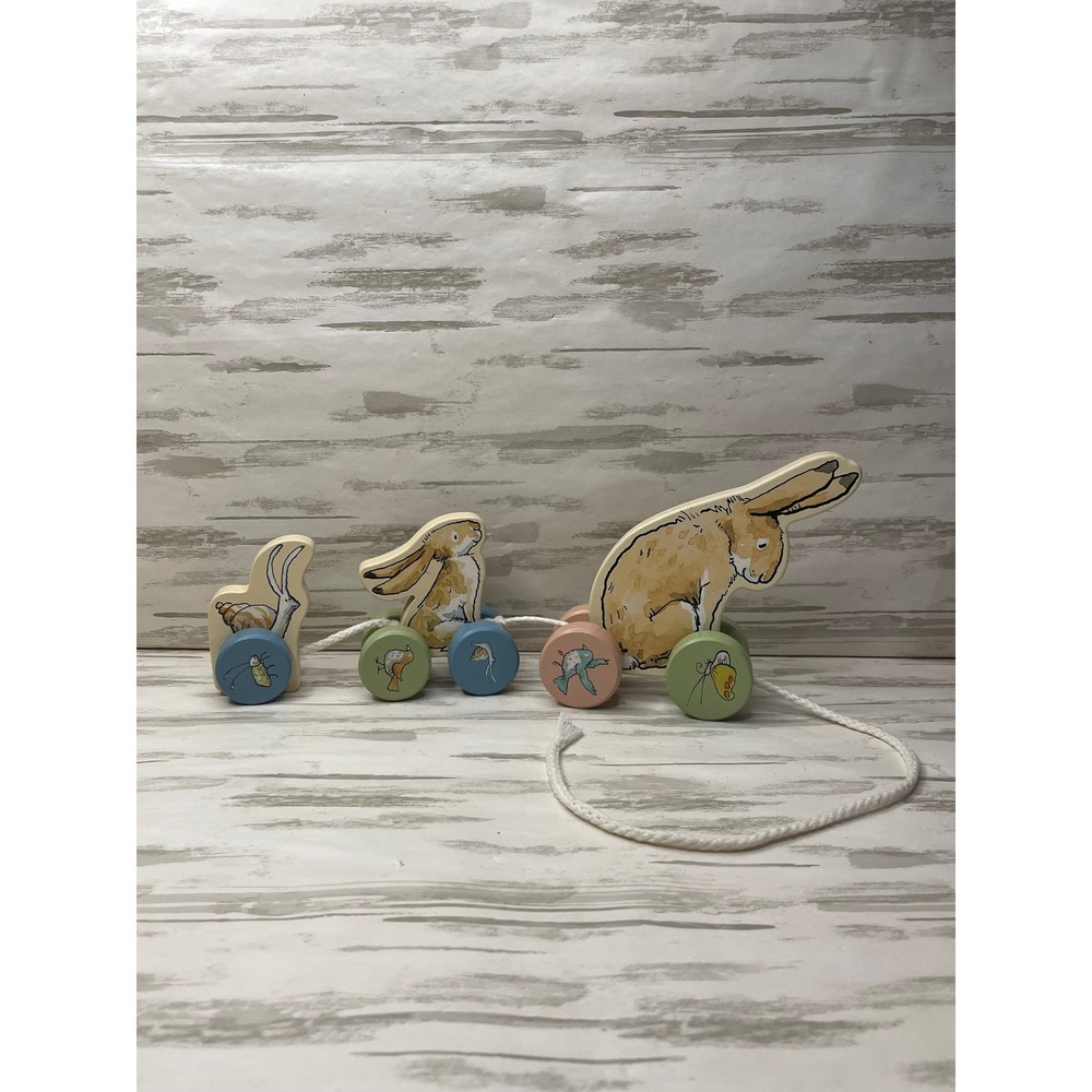 Guess How Much I Love You Wooden Pull Toy